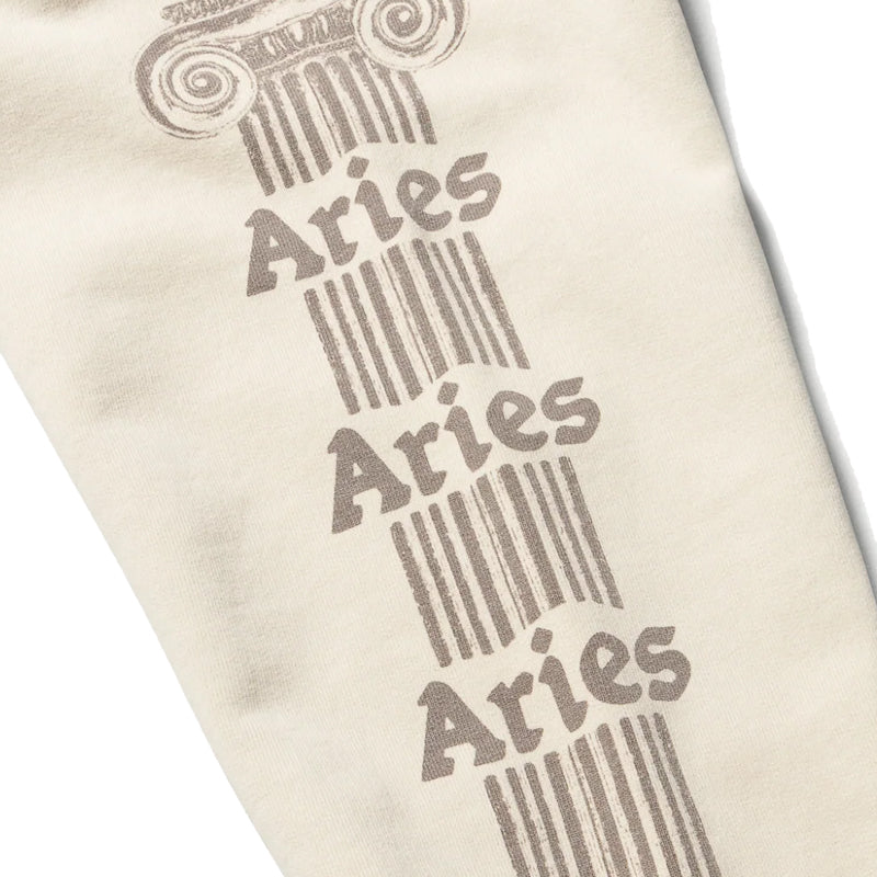 Aries Womens Ancient Column Sweat Beige