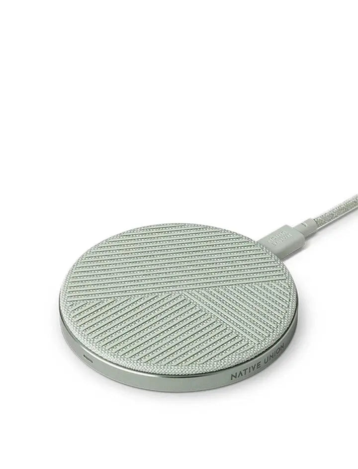 Native Union Drop Wireless Charger Fabric Sage Native Union