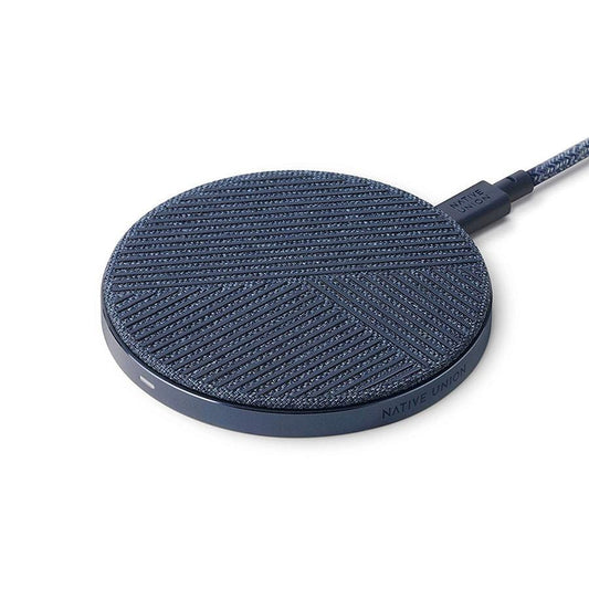 Native Union Drop Wireless Charger V2 Fabric Indigo