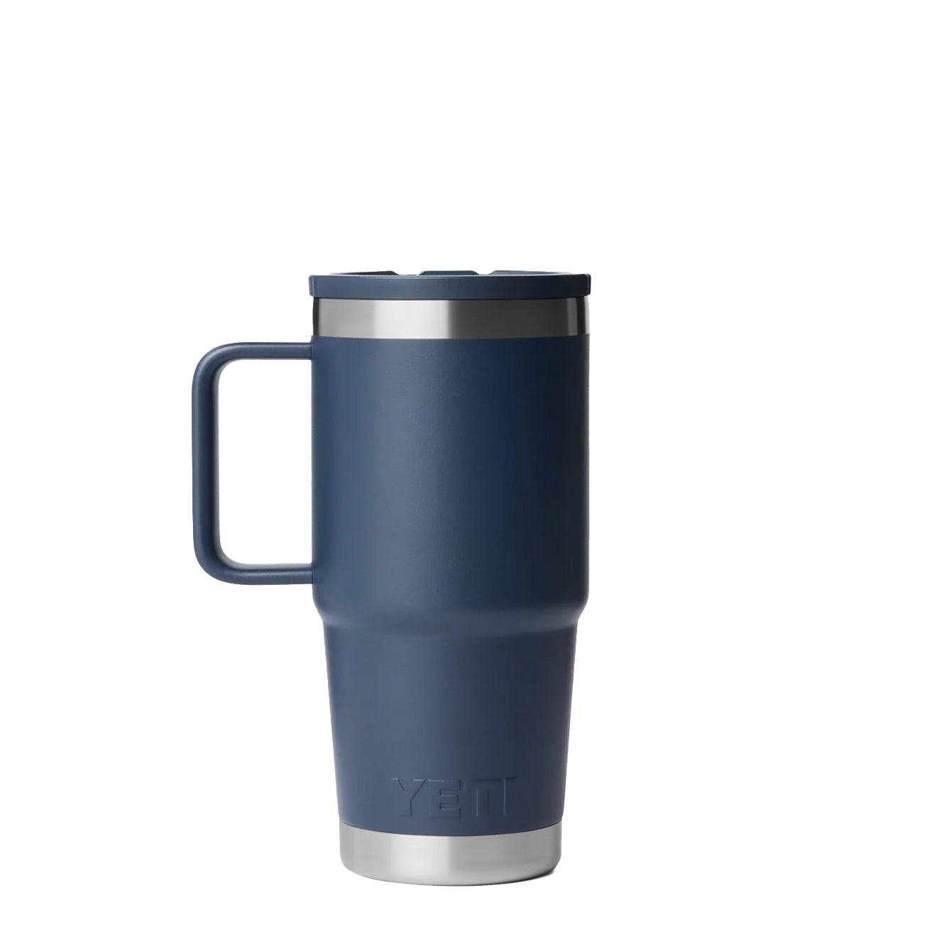 YETI  Rambler 20 Oz Travel Straw Mug Navy