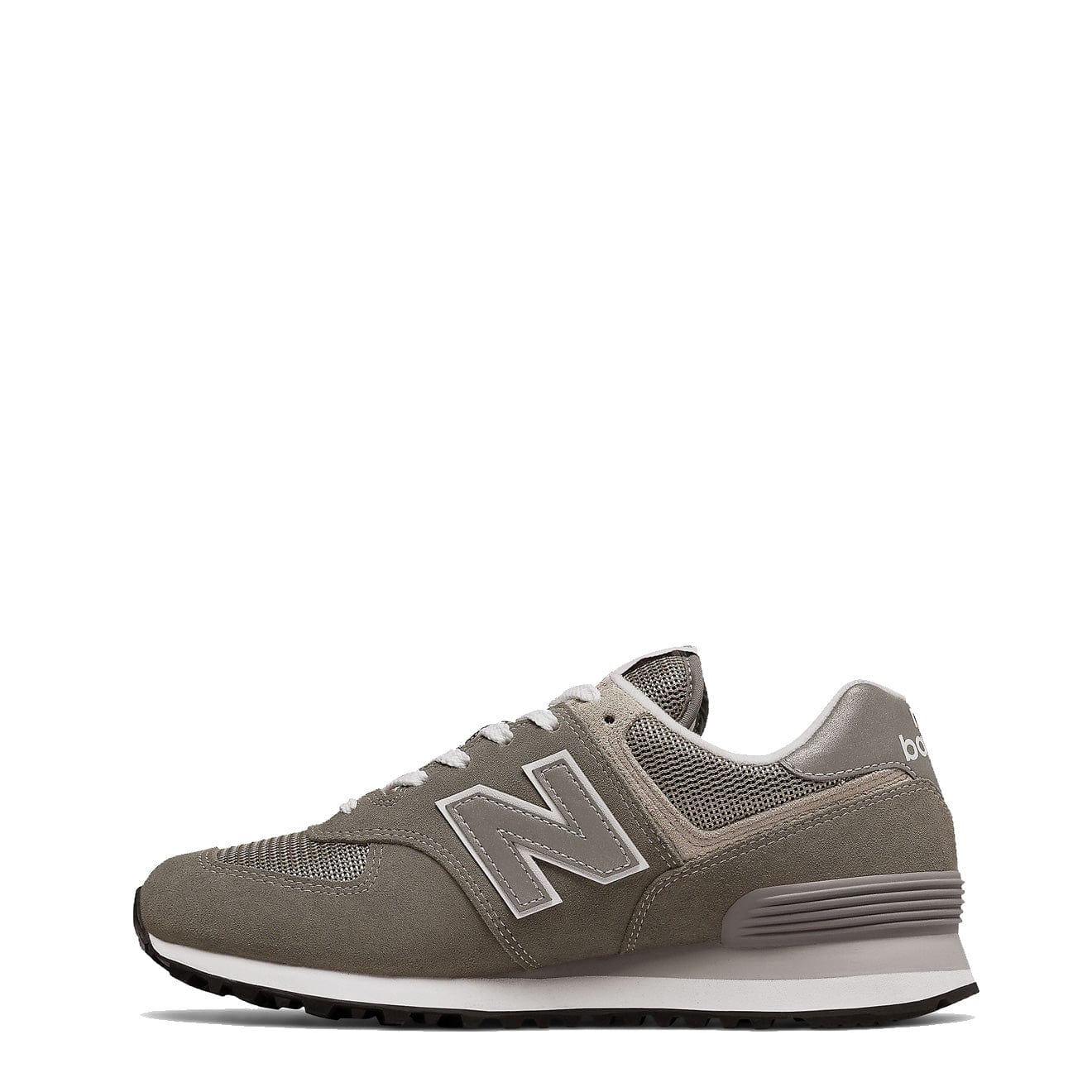 New Balance Womens 574 Trainers Grey / White - pam pam 