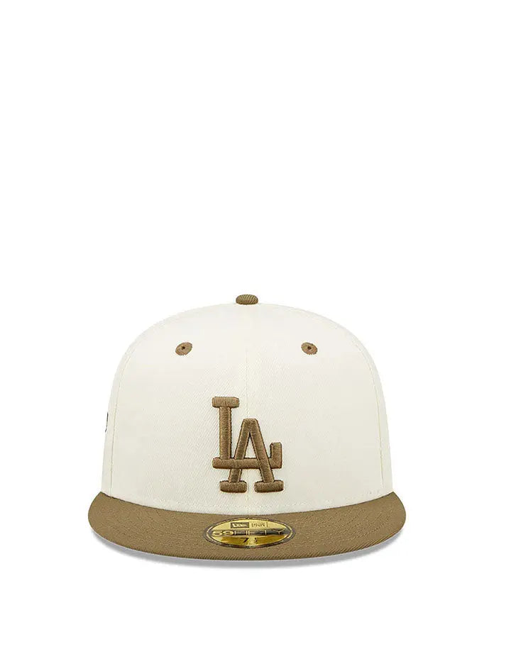 New Era LA Dodgers MLB Fitted Cap Trail Mix / White New Era