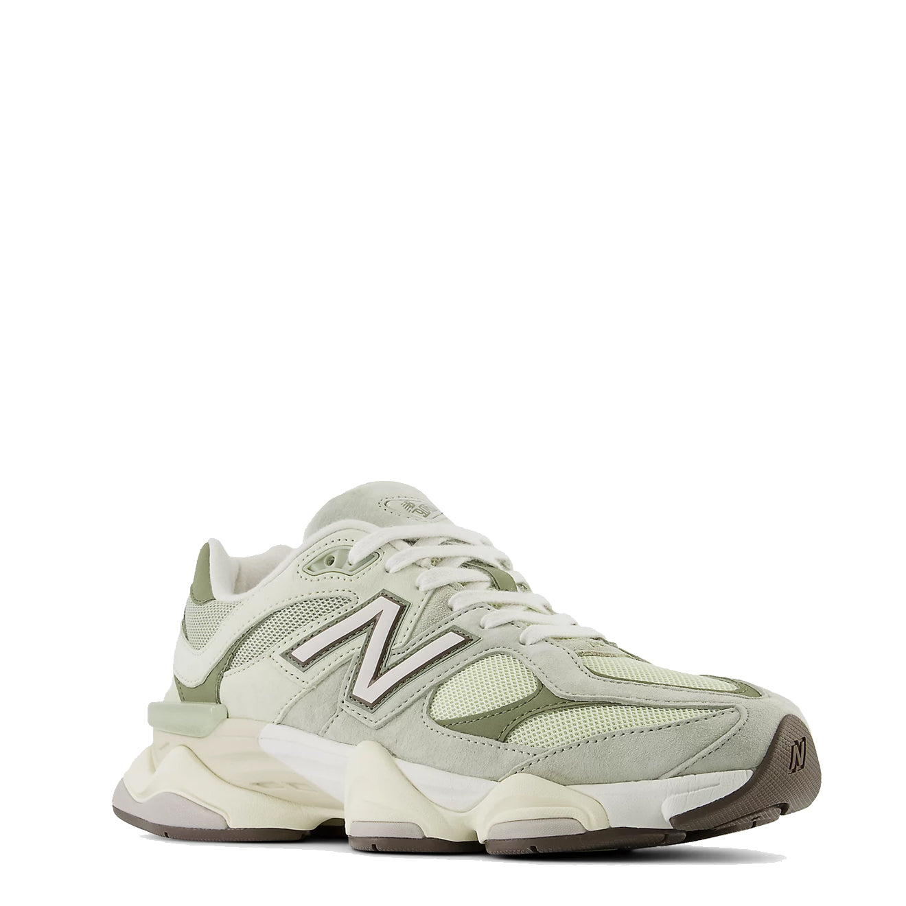 New Balance Womens 9060 Trainer Olivine / Lichen Green / Dark Olivine