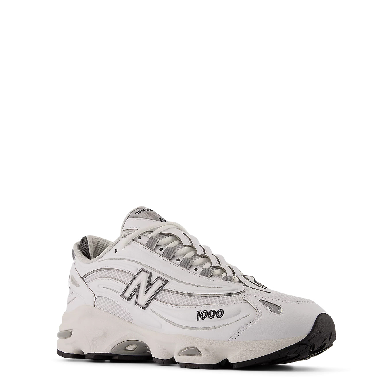 New Balance Womens 1000 Shoes White / Grey Matter / Slate Grey - pam pam 