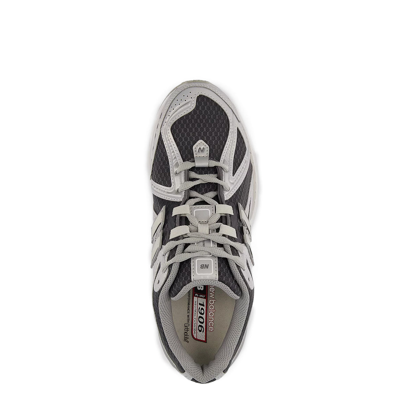 New Balance Womens 1906R Shoes White / Castlerock / Silver Metallic - pam pam 