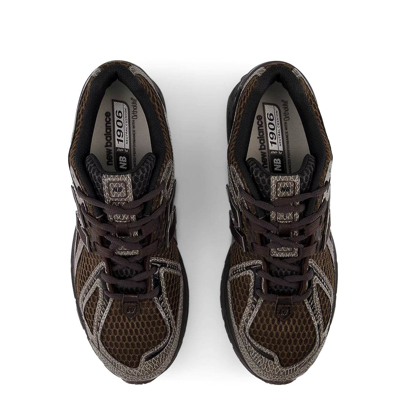 New Balance Womens 1906 Trainer Thunder Brown / Black - pam pam 