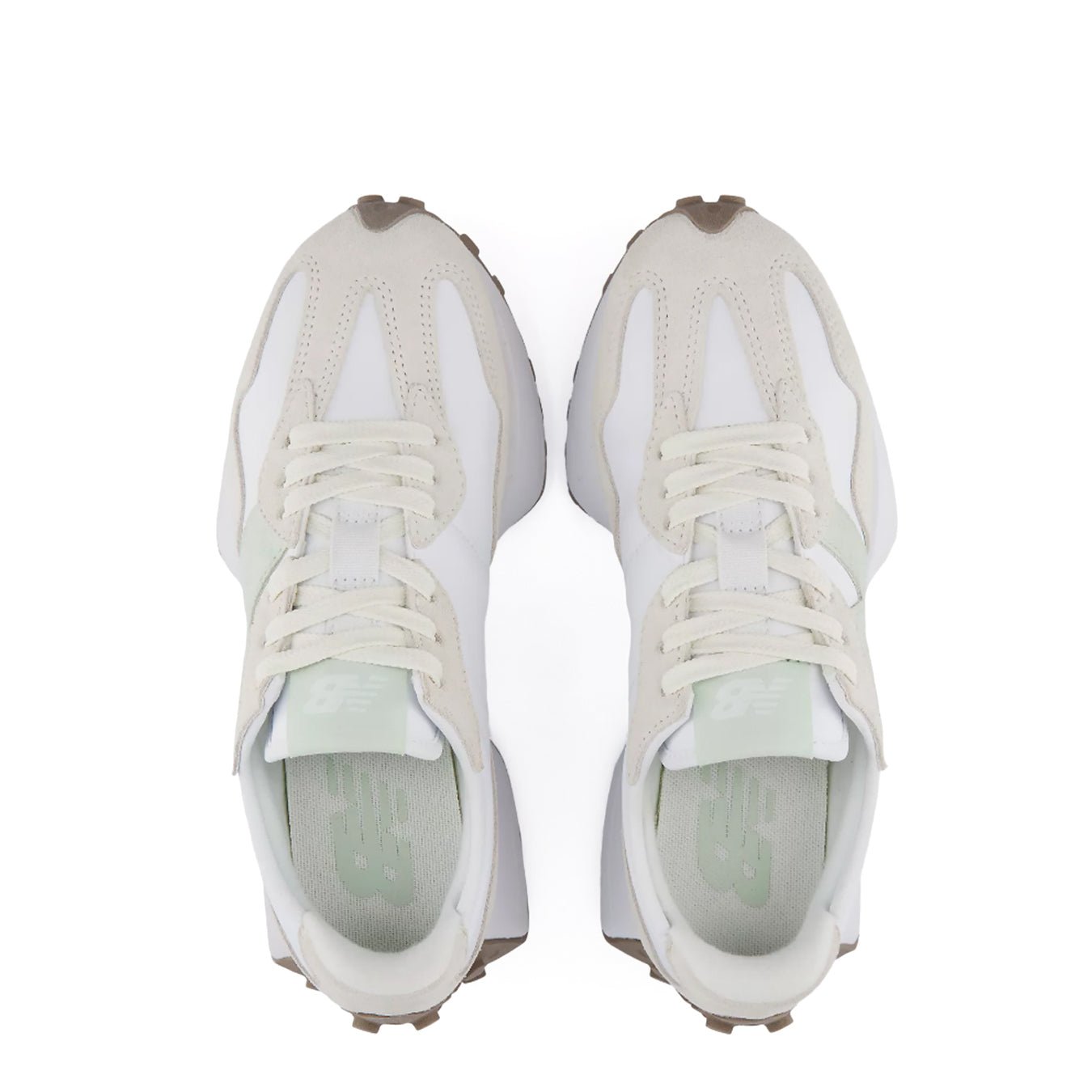 New Balance Womens 327 Trainer Angora / NB White