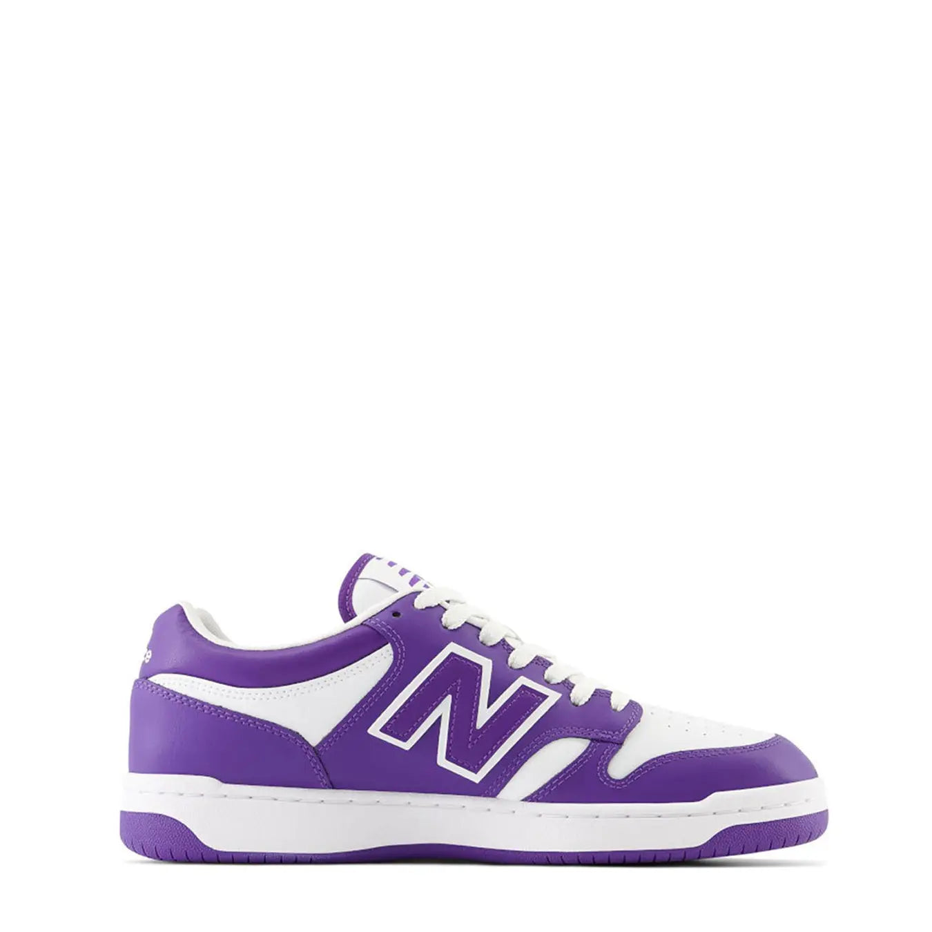 New Balance 480 Trainers White / Prism Purple