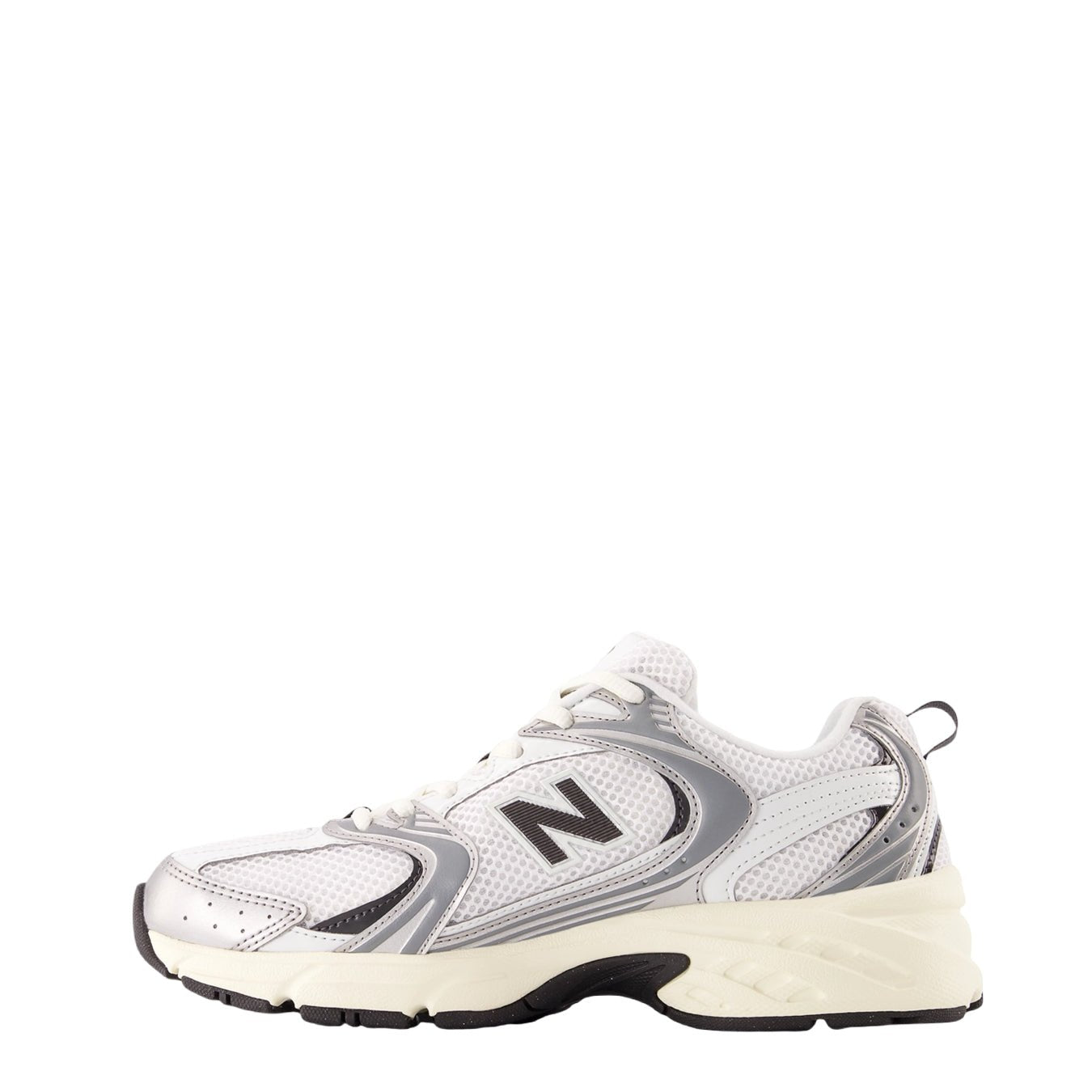 New Balance Womens 530 Shoes Silver Metallic / Linen