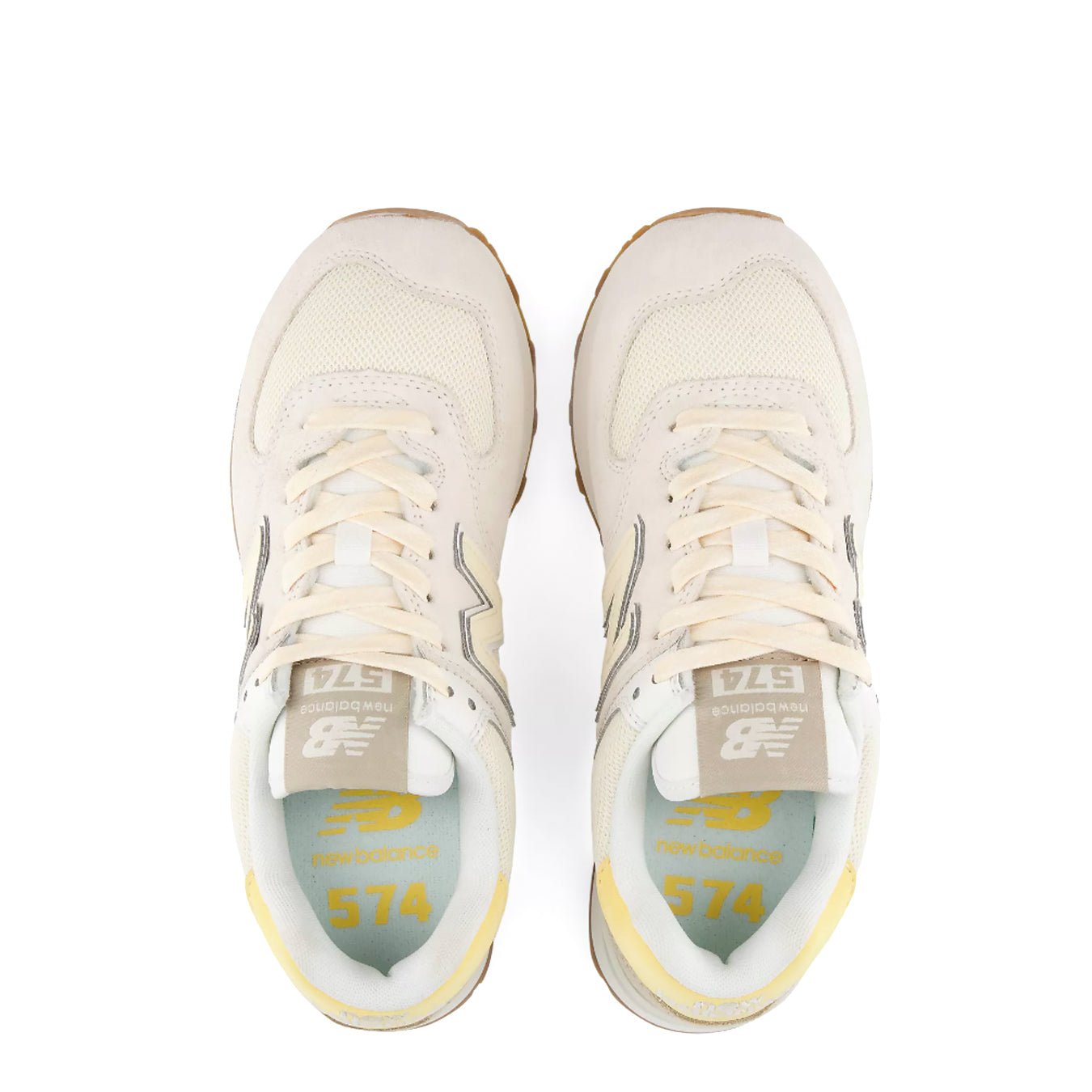 New Balance Womens 574 Trainer Sea Salt / Linen
