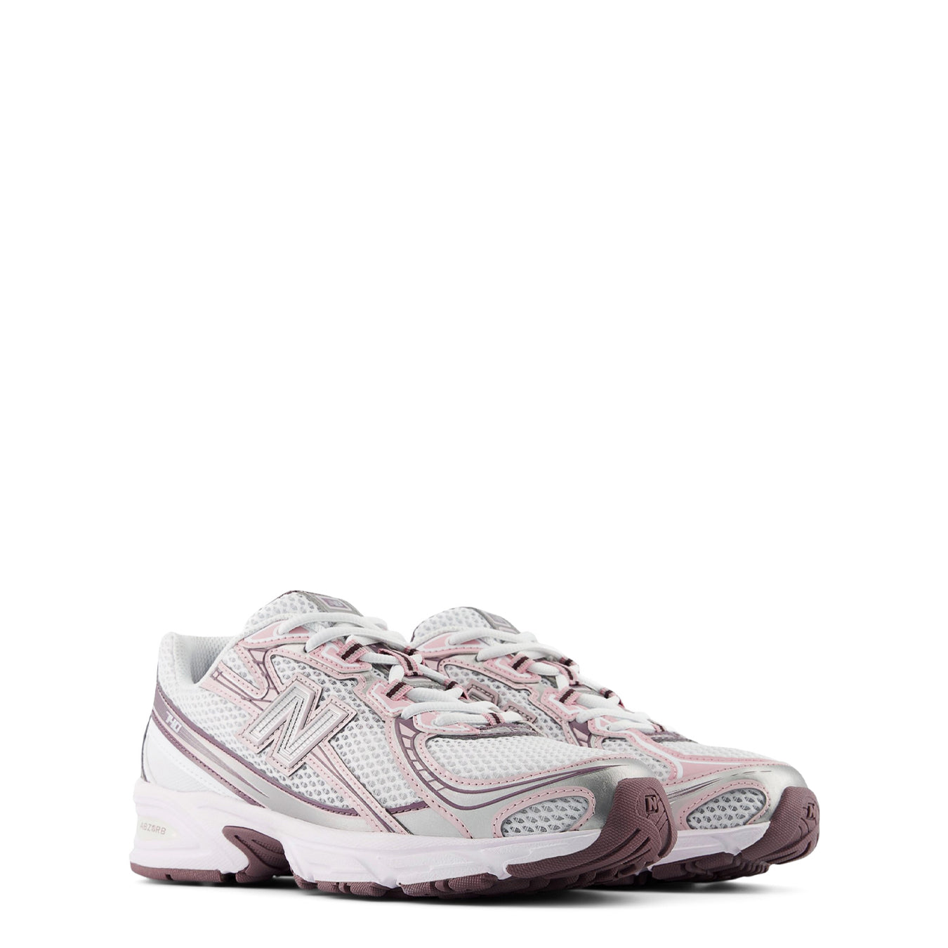 New Balance Womens 740 Trainer Ice Wine / White / Rose Sugar - pam pam 