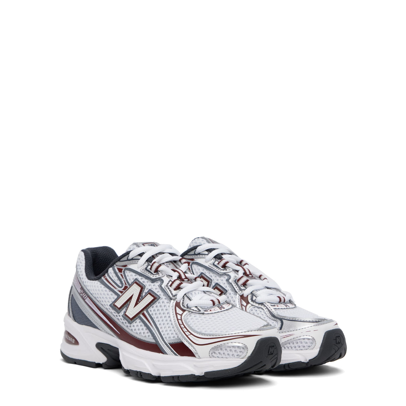 New Balance Womens 740 Trainer Mercury Red / White / Castlerock - pam pam 