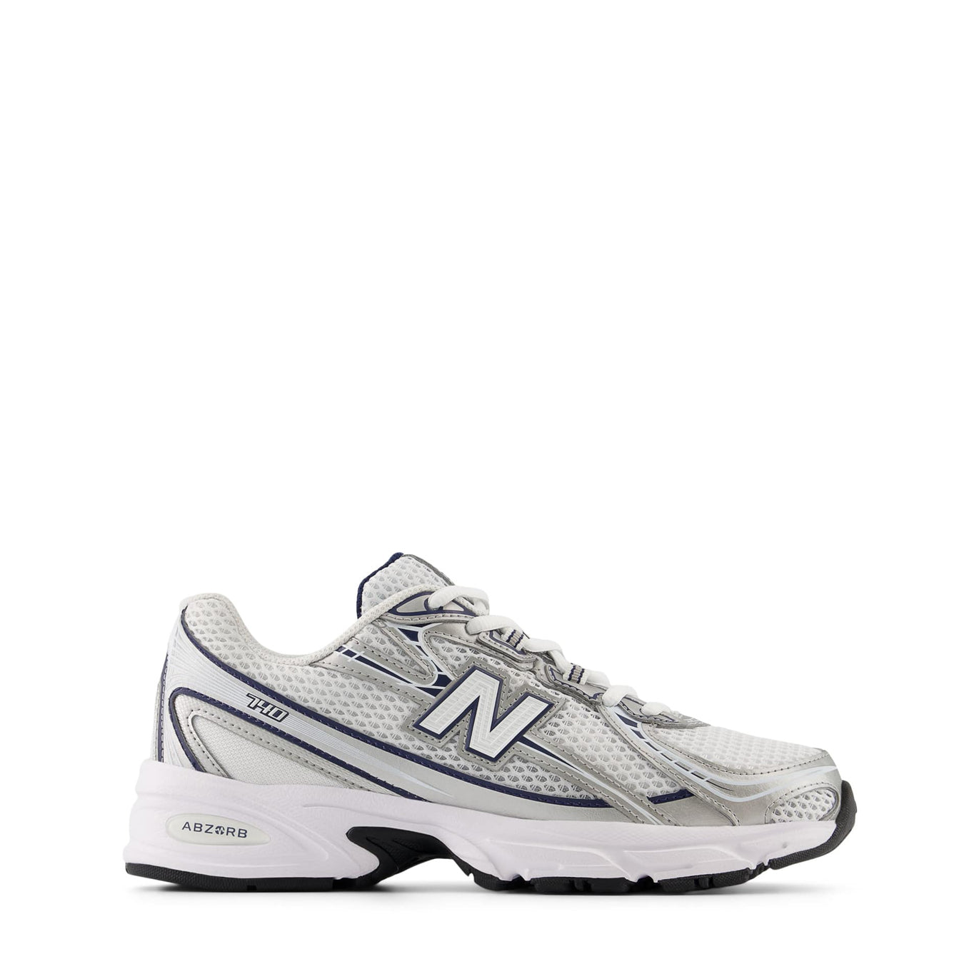 New Balance Womens 740 Trainer NB Navy / White / Shadow Grey