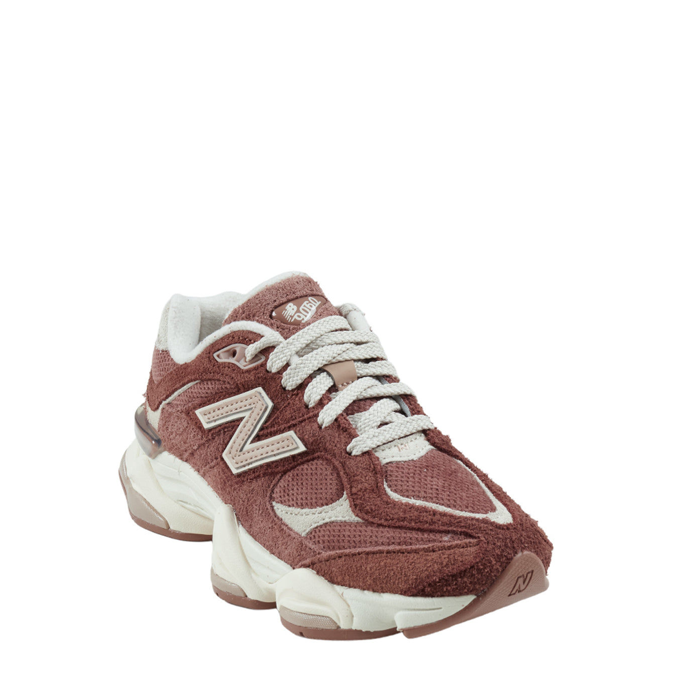 New Balance Womens 9060 Shoes Rich Oak / Timberwolf