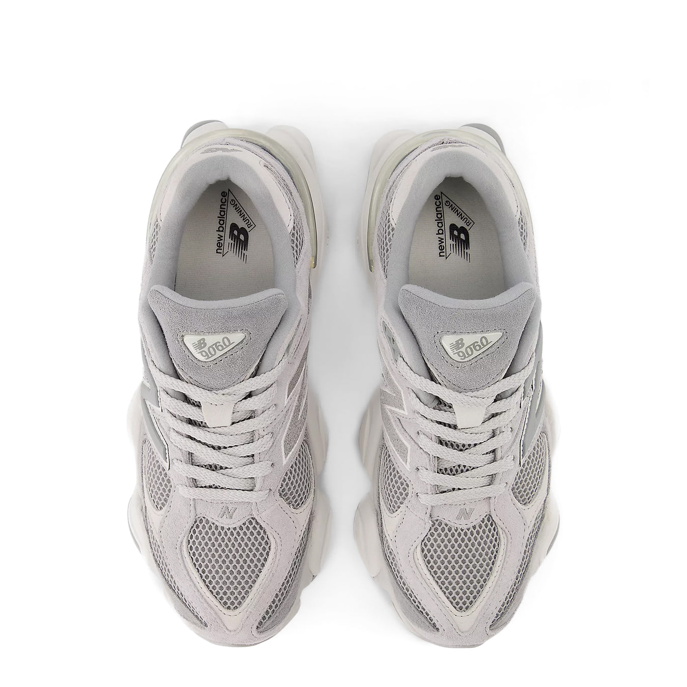 New Balance Womens 9060 Shoes Slate Grey / Raincloud - pam pam 