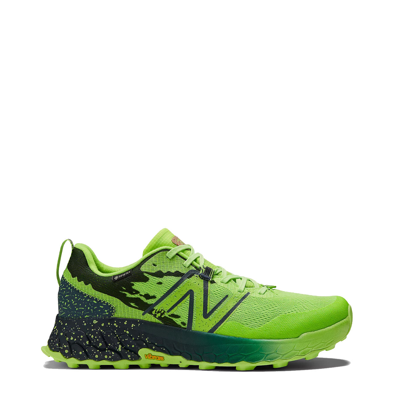 New Balance Womens Fresh Foam X Hierro v7 GTX Pixel Green / Natural Indigo - pam pam 