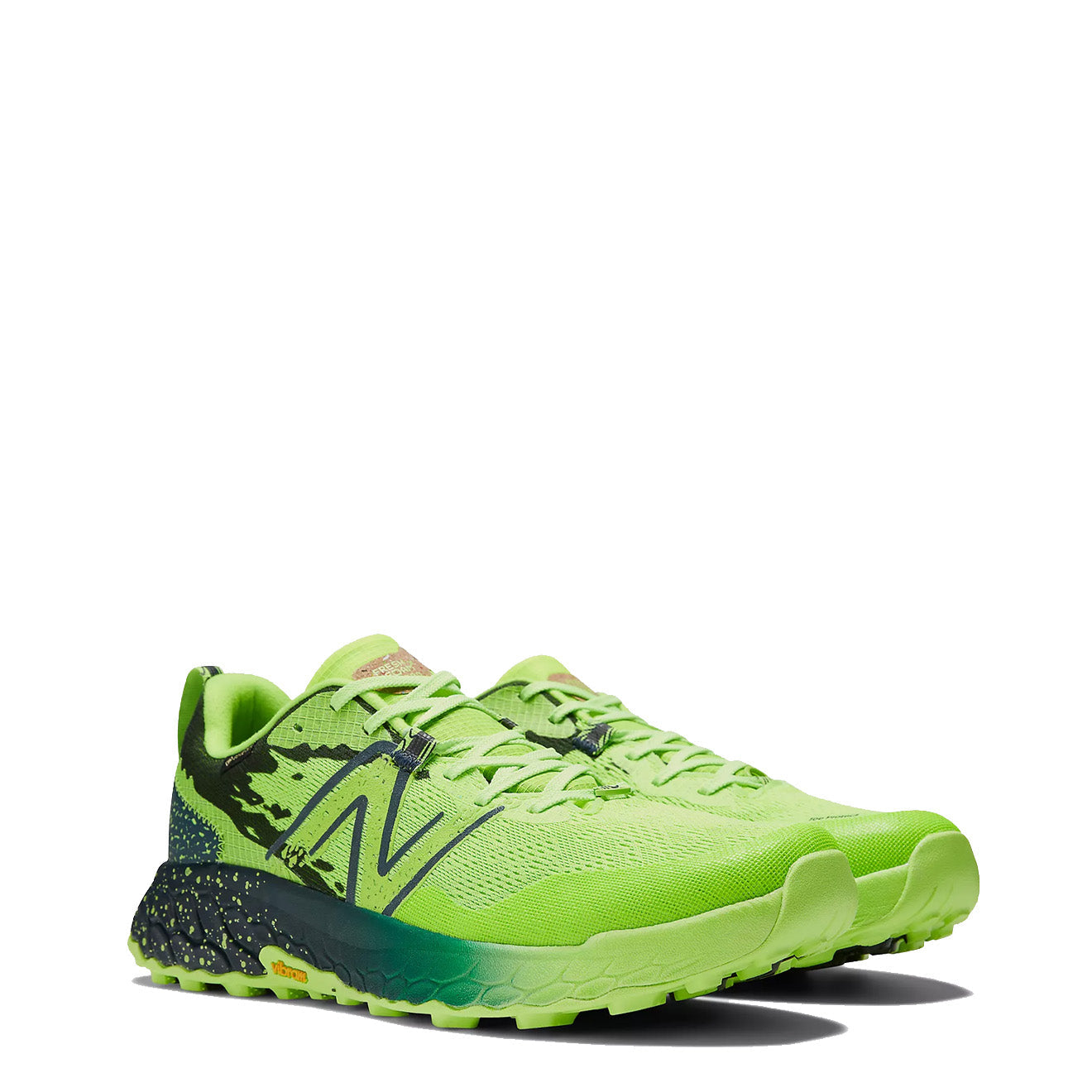 New Balance Womens Fresh Foam X Hierro v7 GTX Pixel Green / Natural Indigo - pam pam 
