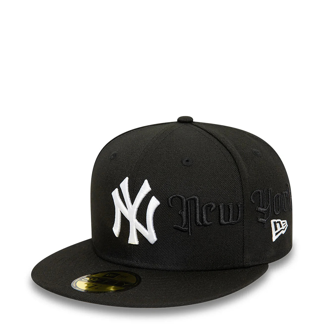 New Era 59FIFTY Script Neyyan Cap Black / White