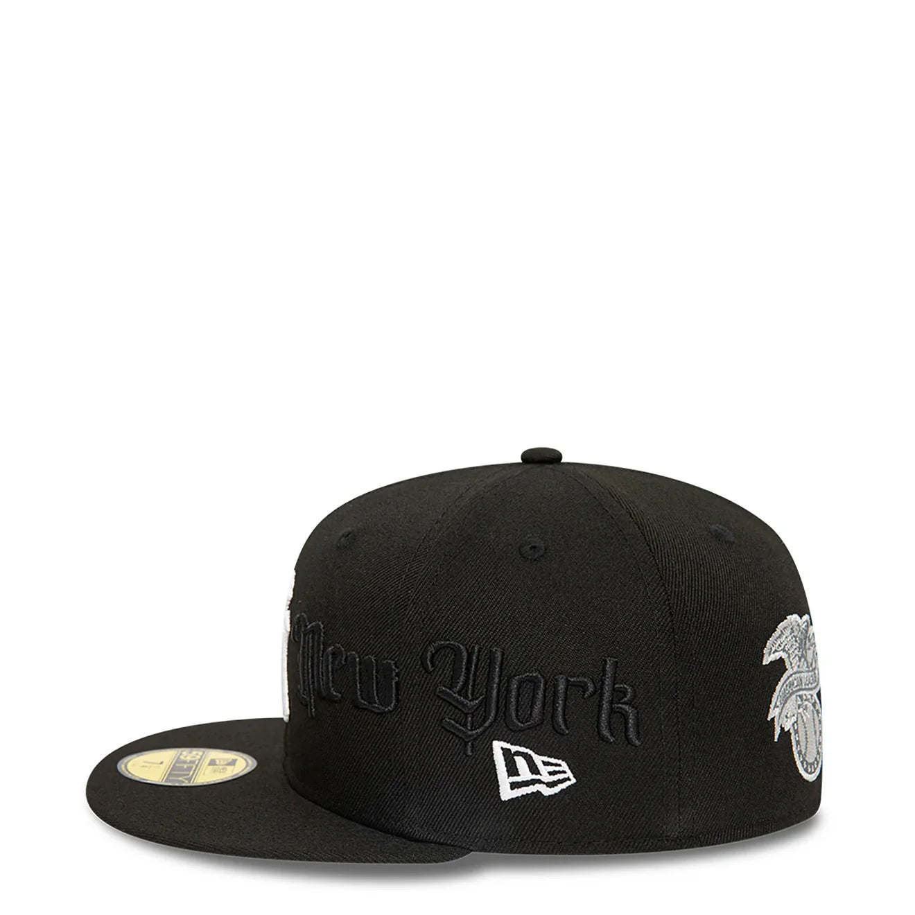 New Era 59FIFTY Script Neyyan Cap Black / White