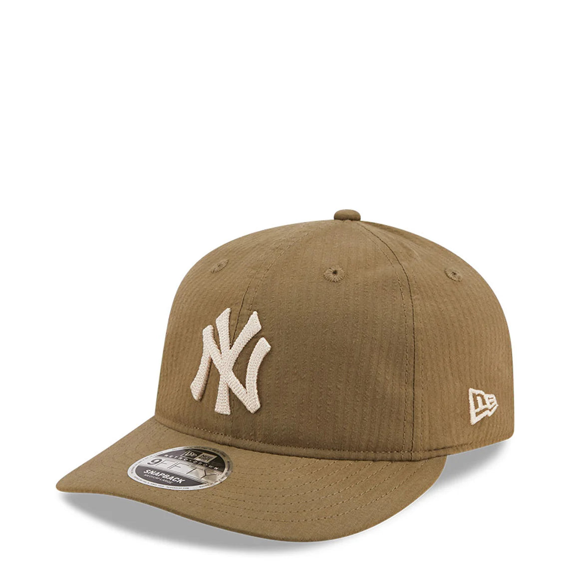 New Era Seersucker 9Fifty Cap Olive