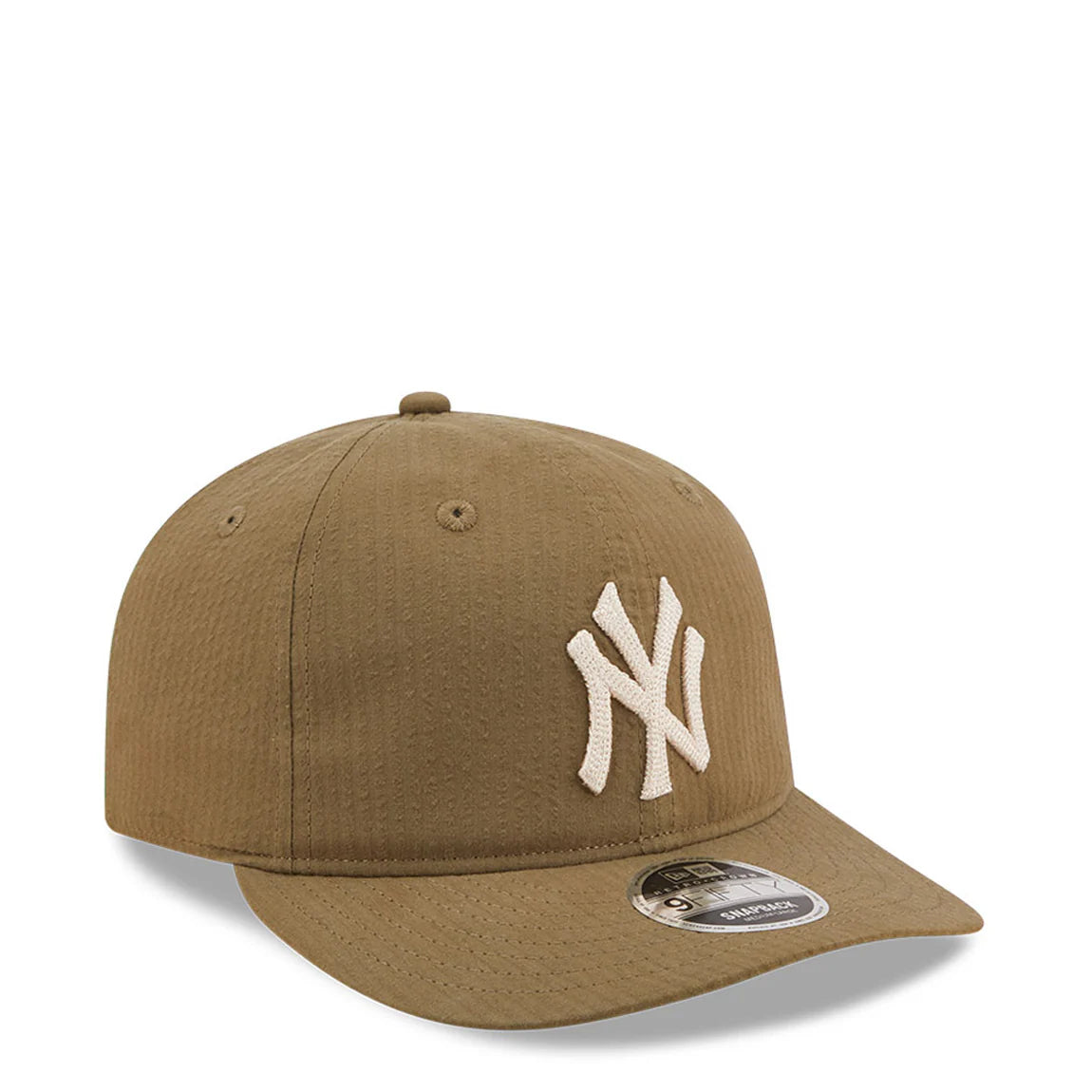 New Era Seersucker 9Fifty Cap Olive