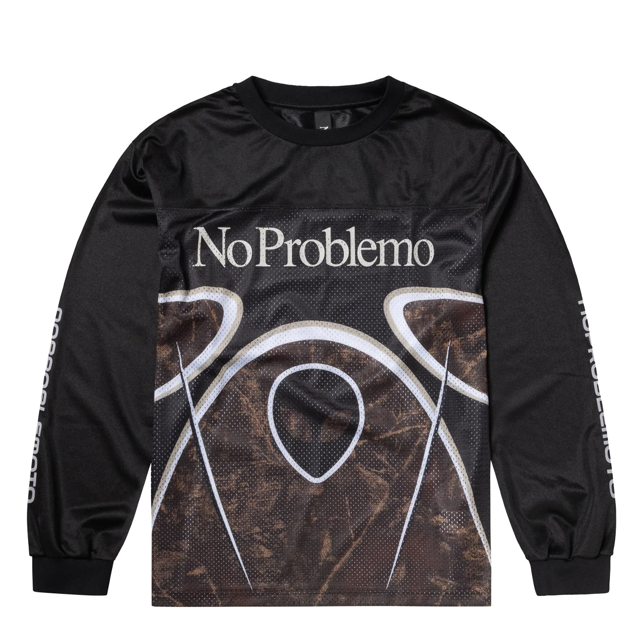 No Problemo Alien L/S Moto Shirt Black - pam pam 