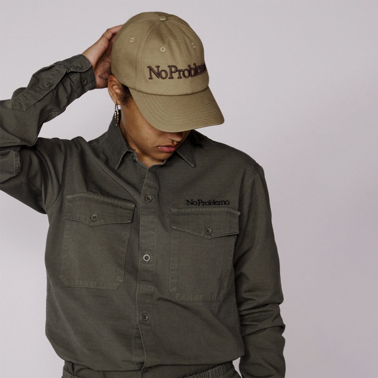 No Problemo Cap Khaki - pam pam 