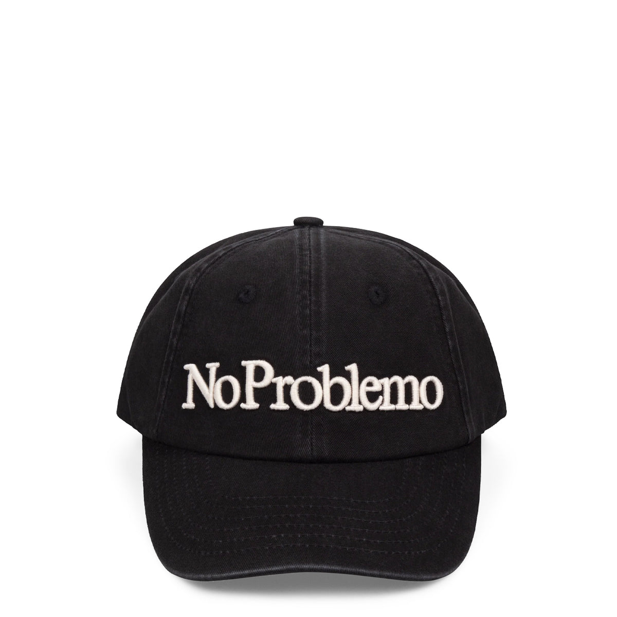 No Problemo Cap Washed Black