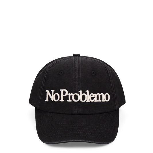 No Problemo Cap Washed Black
