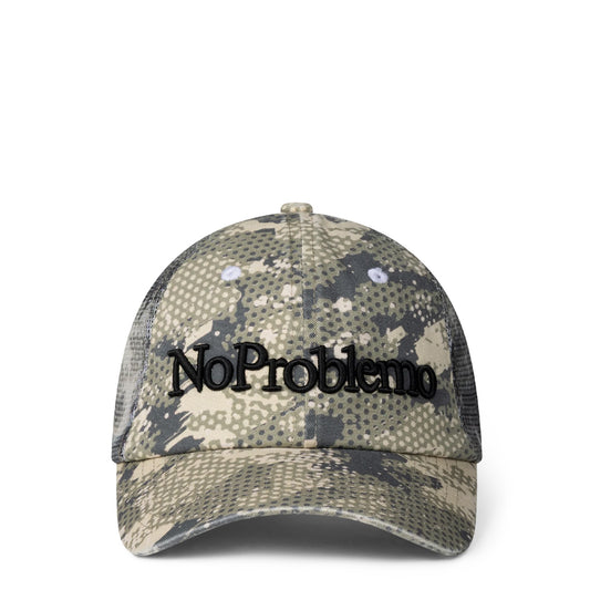 No Problemo Forest Trucker Cap Light Camo