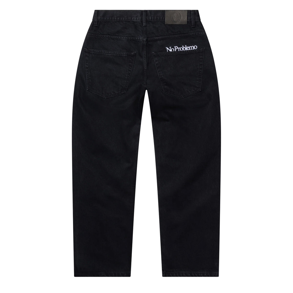 No Problemo Heavyweight Bagi Jeans Black