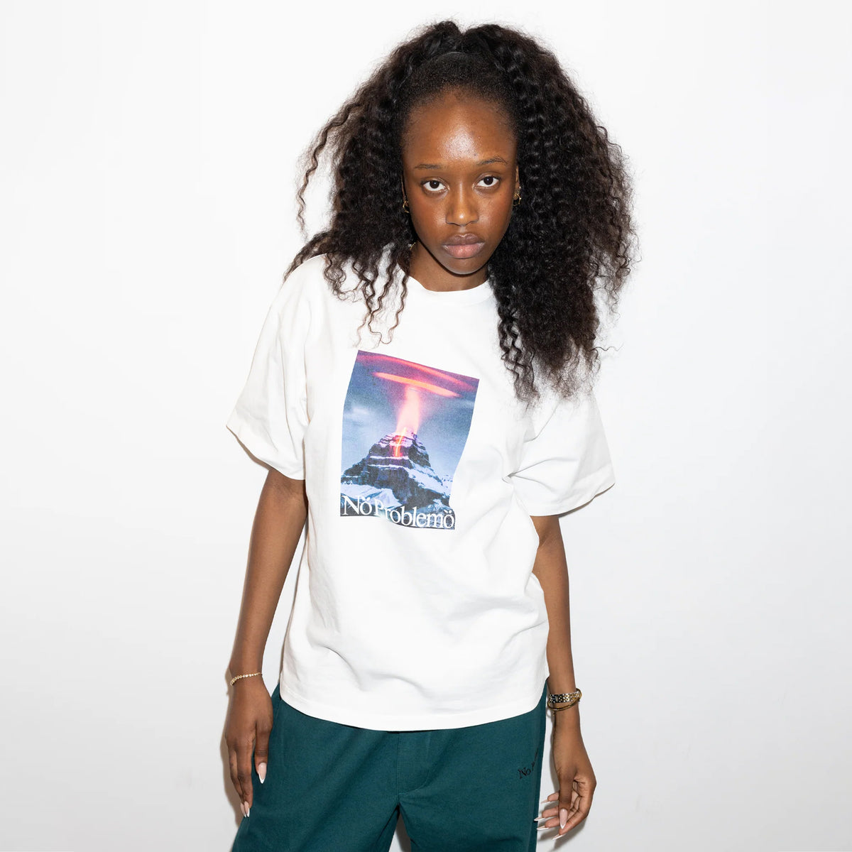 No Problemo Kailash S/S Tee White