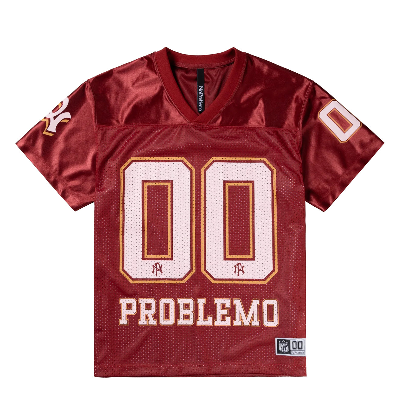 No Problemo NP00 Sports Poly S/S Jersey Red - pam pam 