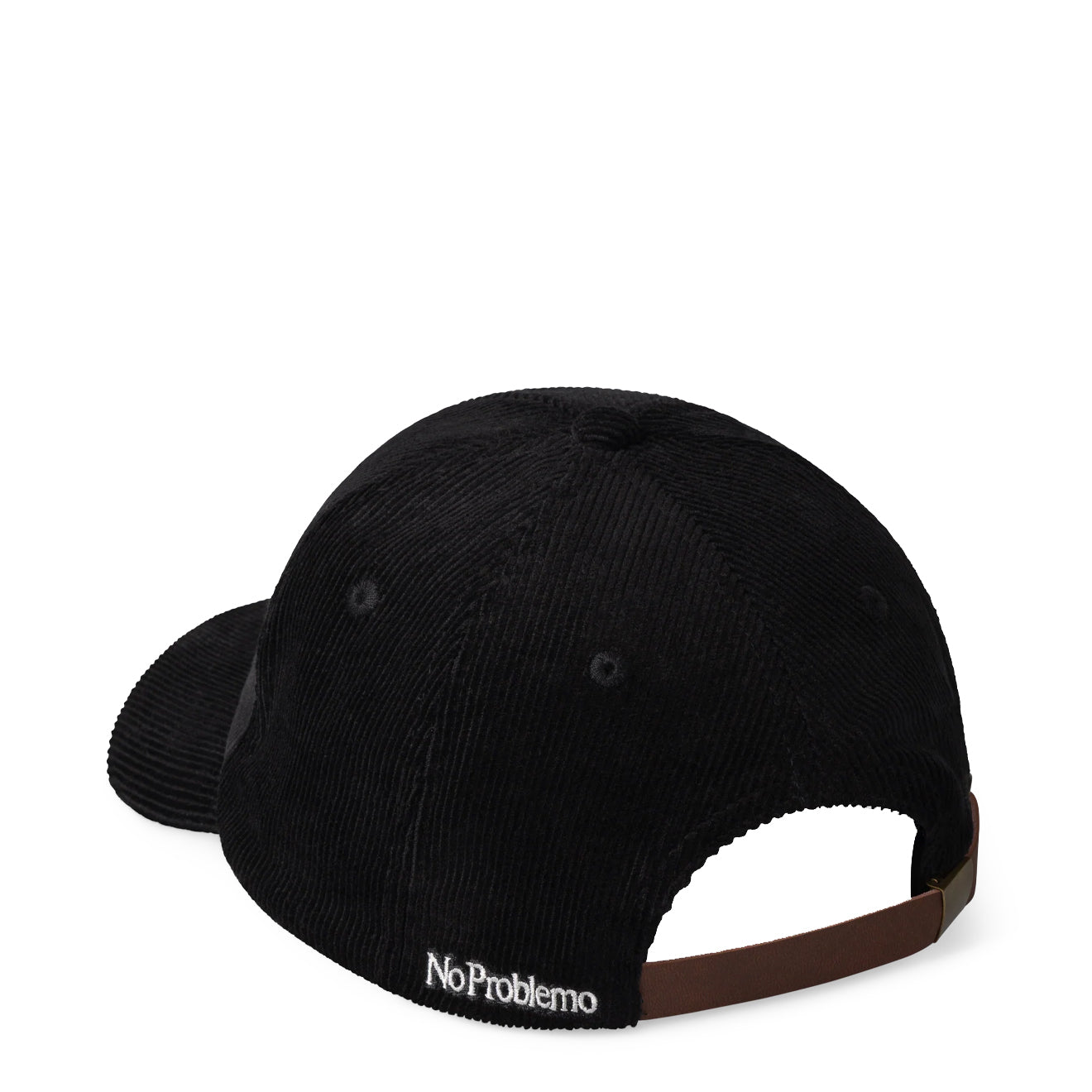 No Problemo NYP Corduroy Cap Black - pam pam 