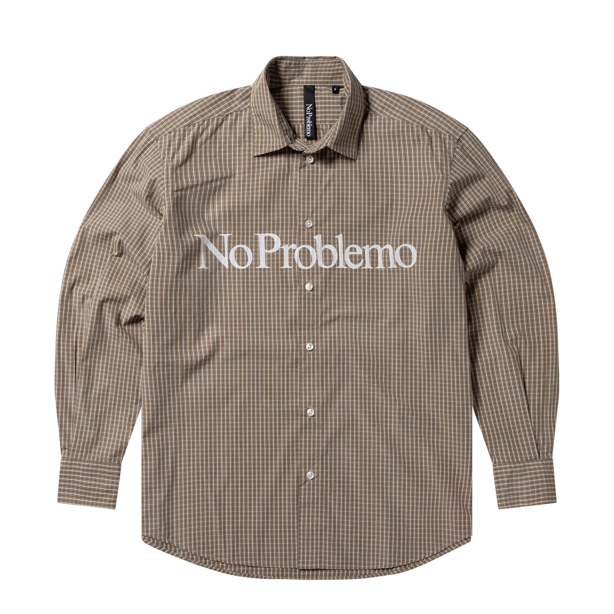 No Problemo Poplin Shirt Brown