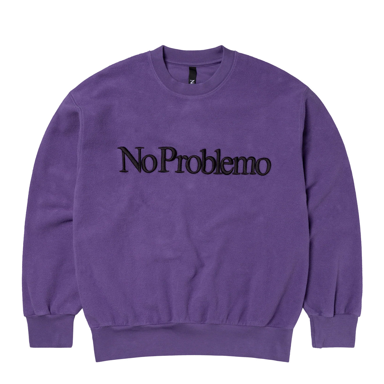 No Problemo Reverse Fleece Sweat Lilac - pam pam 