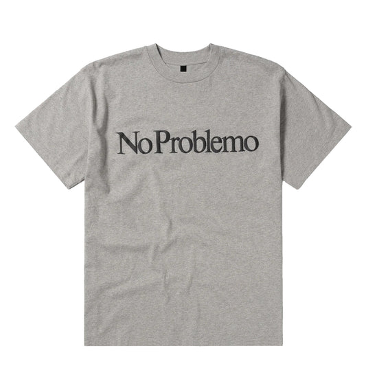 No Problemo S/S Tee Grey Marl - pam pam