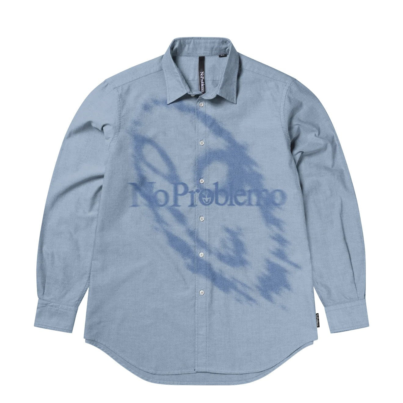 No Problemo Smile Away LS Shirt Blue