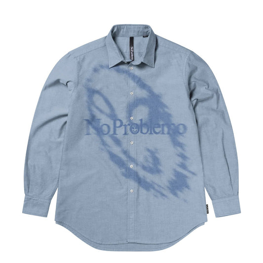 No Problemo Smile Away LS Shirt Blue