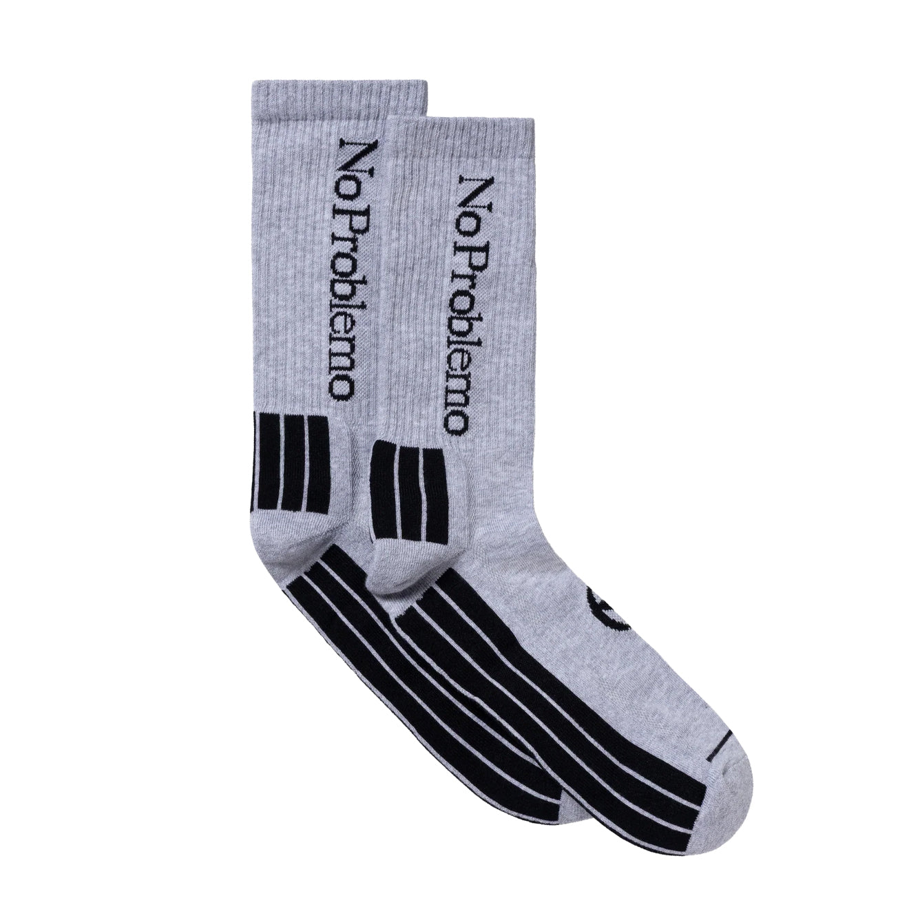 No Problemo Sock Grey Marl