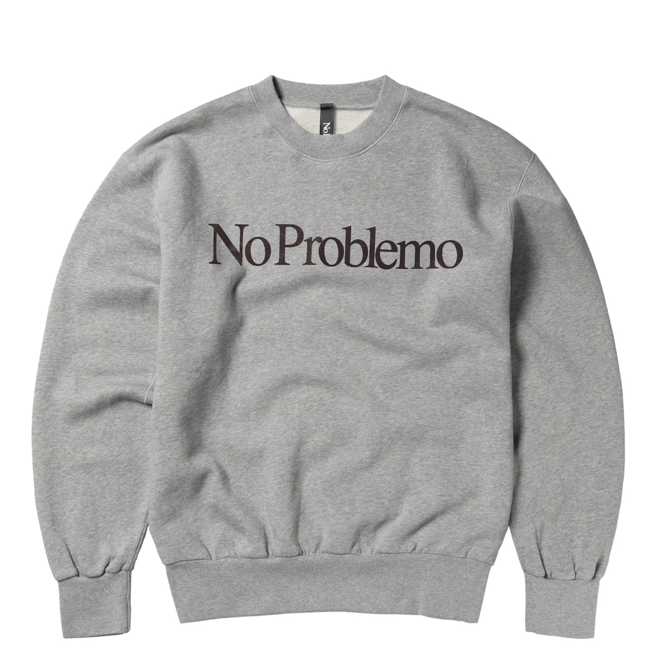 No Problemo Sweatshirt Grey Marl - pam pam 