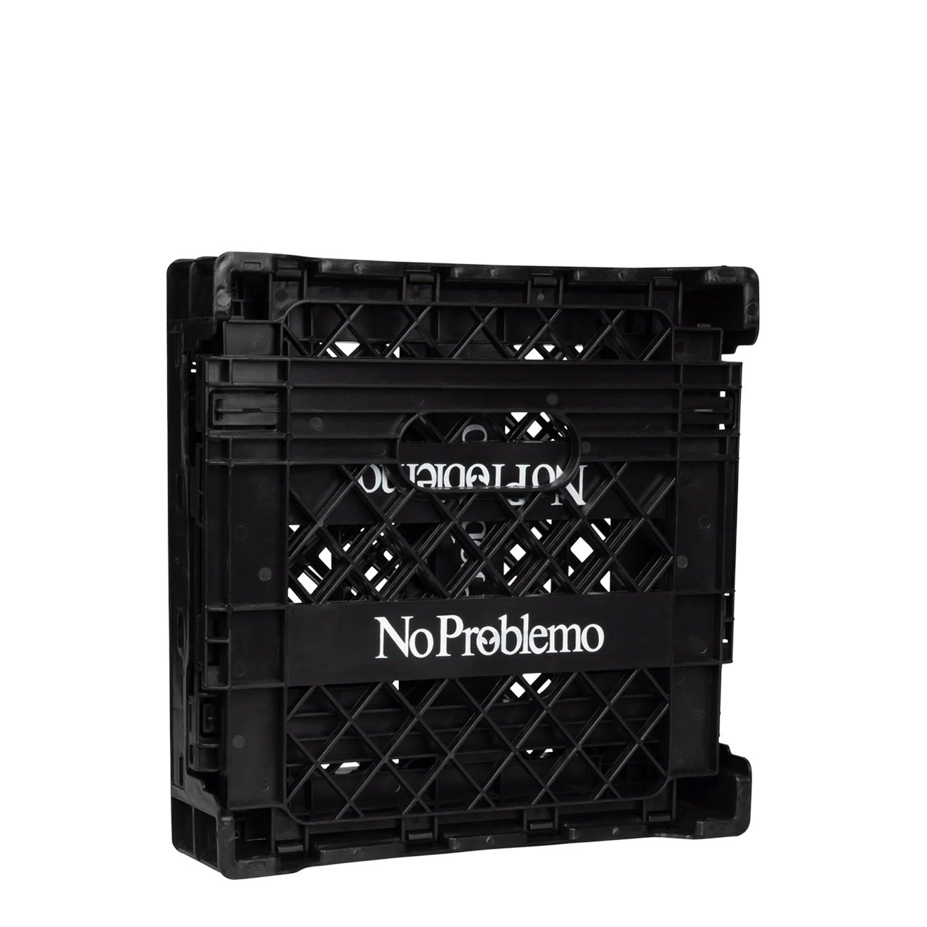 No Problemo Vinyl Crate Black