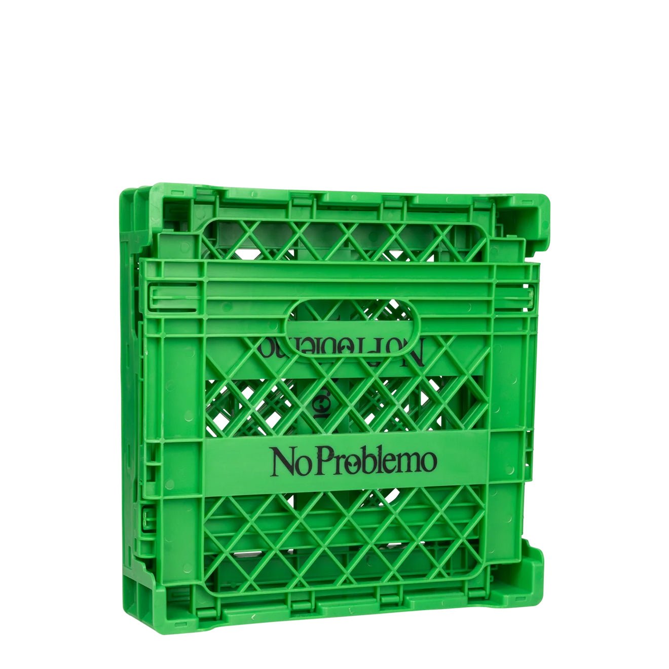 No Problemo Vinyl Crate Green