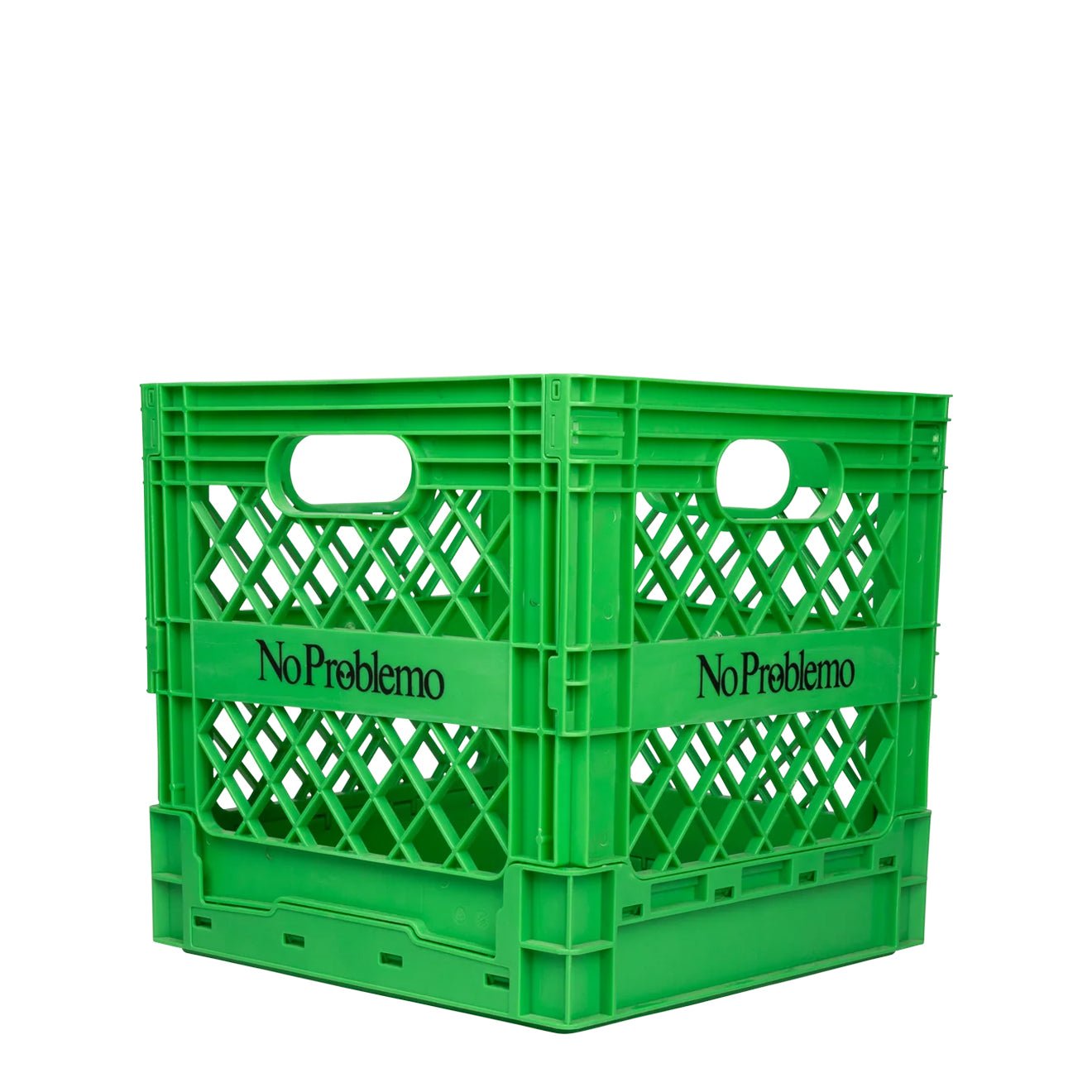 No Problemo Vinyl Crate Green