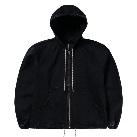 No Problemo Workwear Denim Jacket Black