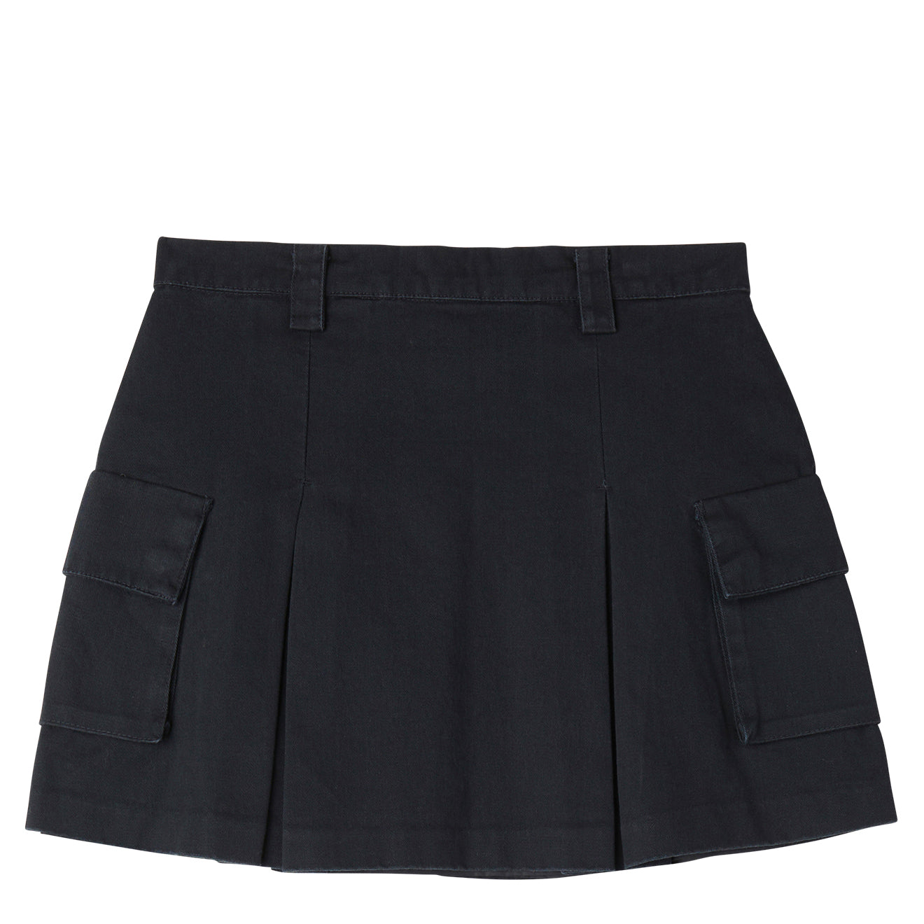 Obey Womens Andrea Cargo Mini Skirt Black