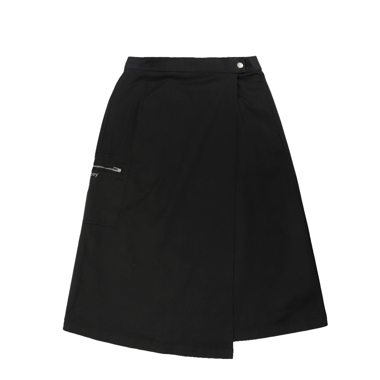 Obey Womens Arena Wrap Skirt Black