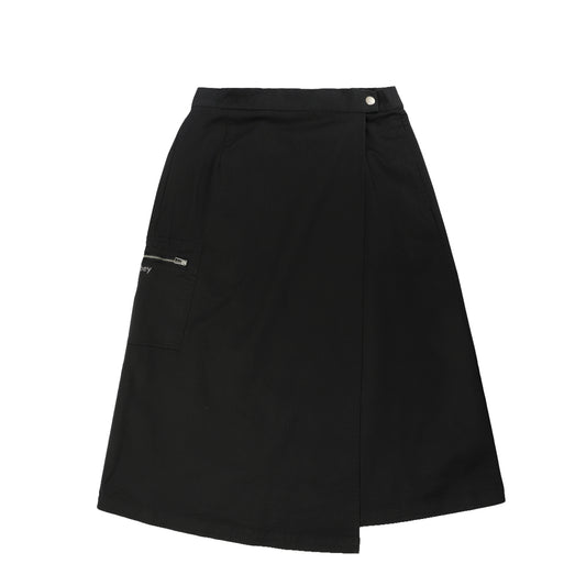 Obey Womens Arena Wrap Skirt Black