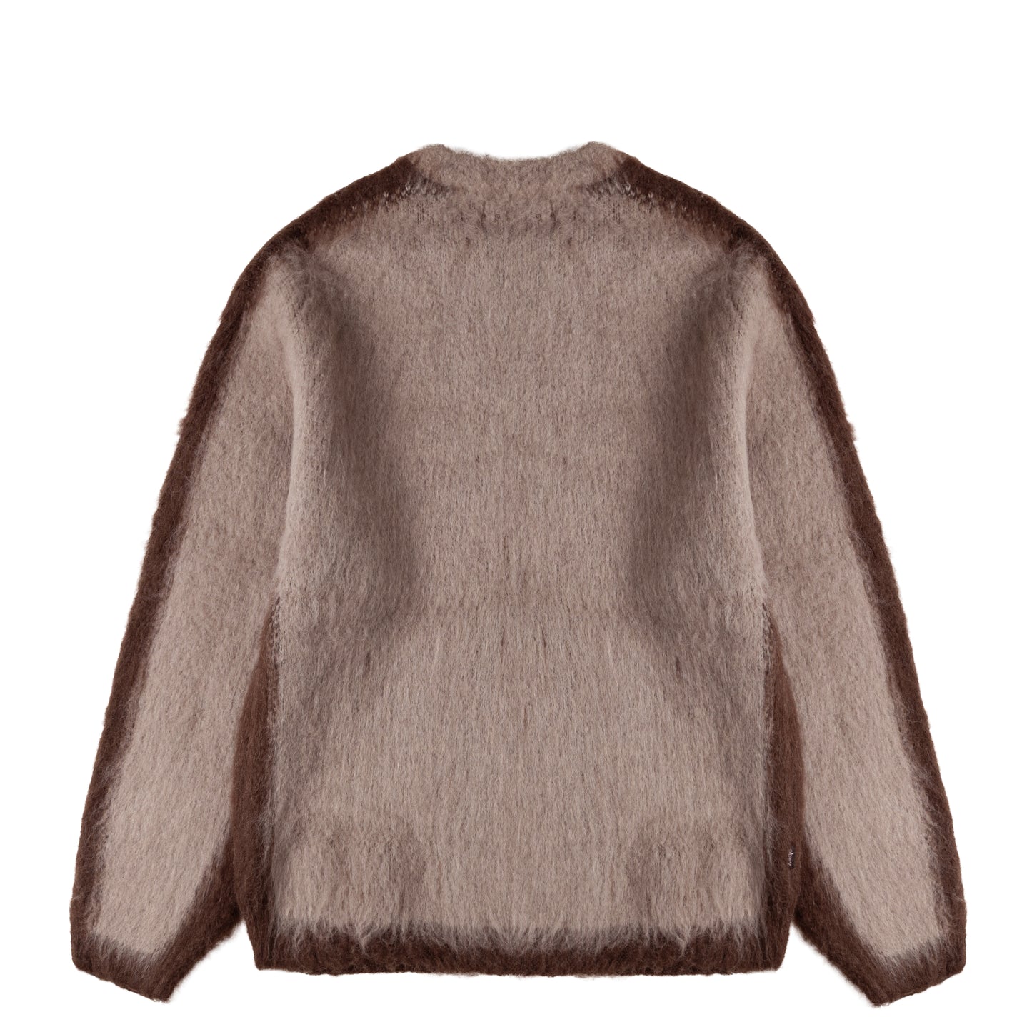 Obey Womens Aura Crew Sweater Taupe