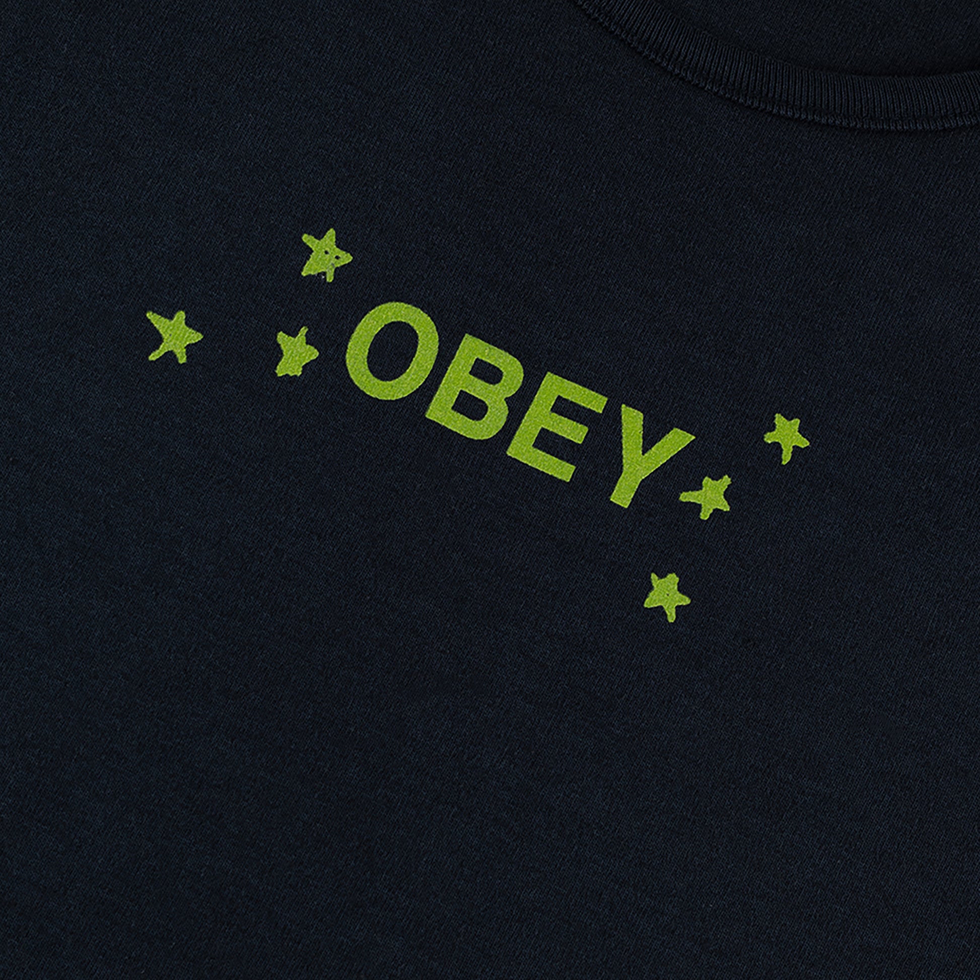 Obey Womens Dizzy Stars Tank Black - pam pam 